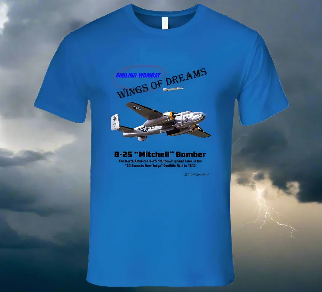 B25 Mitchell Bomber T Shirt - Shopify