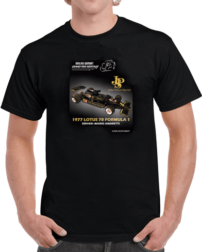 JPS Lotus 78 Formula 1 T-Shirt Smiling Wombat