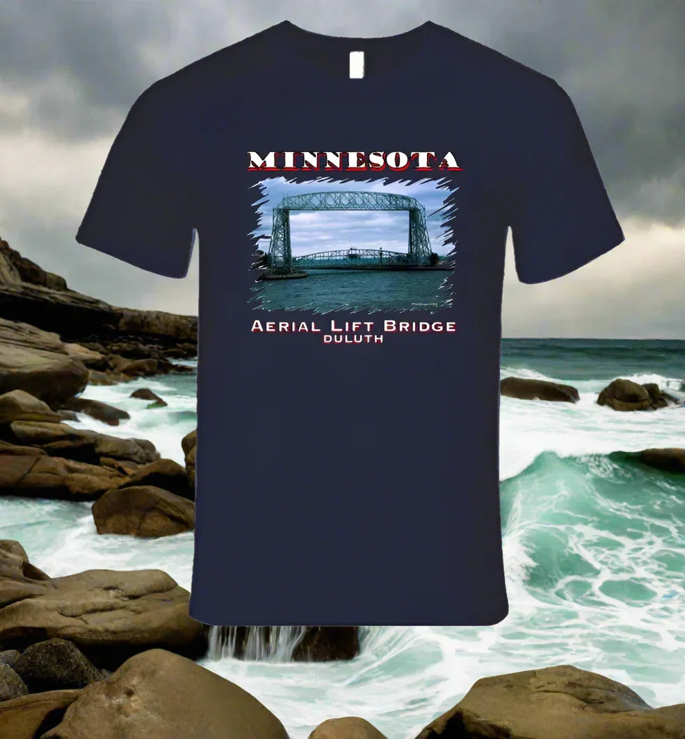 Minnesota T- Shirt - Part of the State Collection by Smiling Wombat - Shopify
