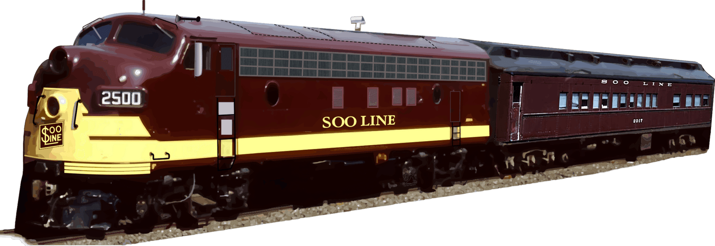 Soo Line Railroad "Mountaineer" T-Shirt - Smiling Wombat